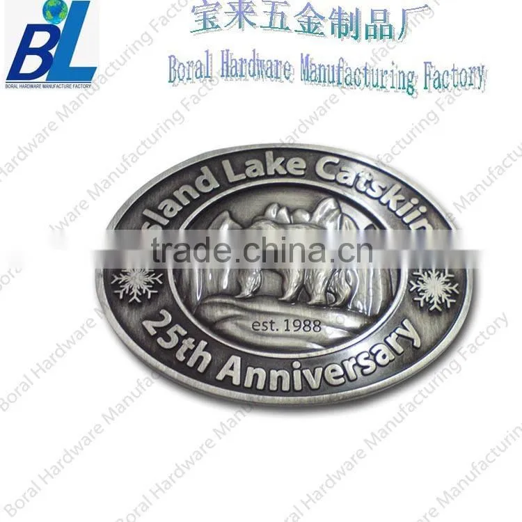 Special antique brass 3D wholesale belt buckles for men