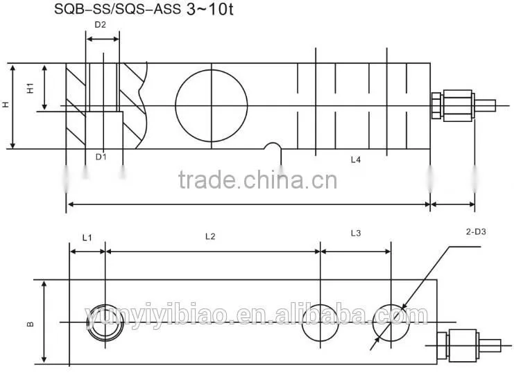 30 ton load cell