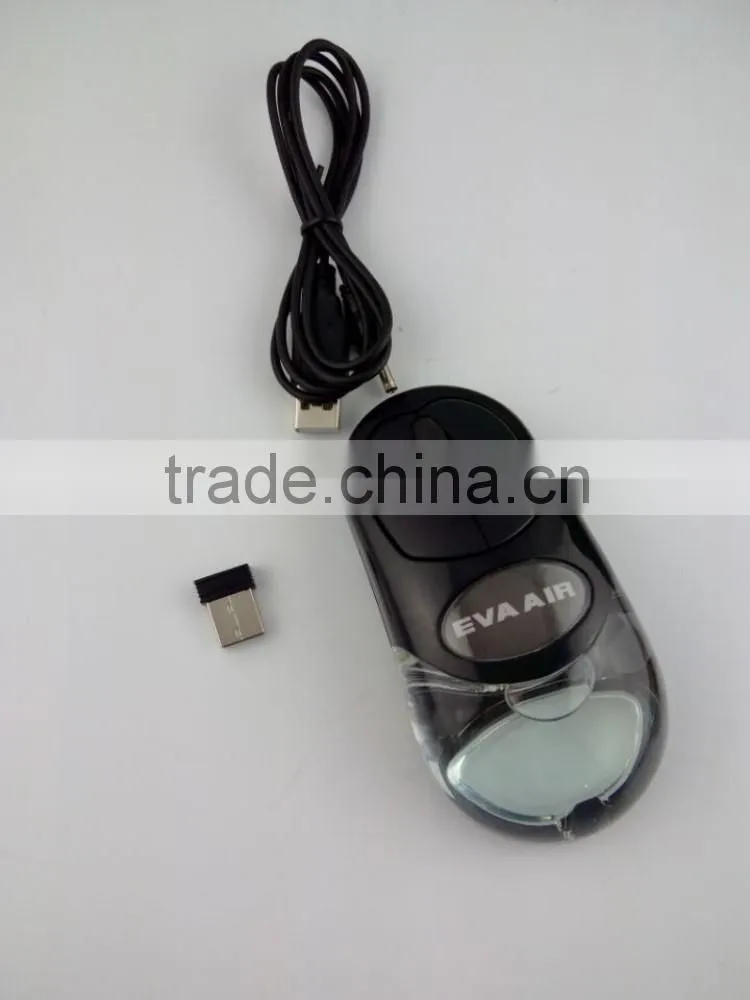Computer Gift Liquid Rechargeable Mouse Wireless with Customized Floater