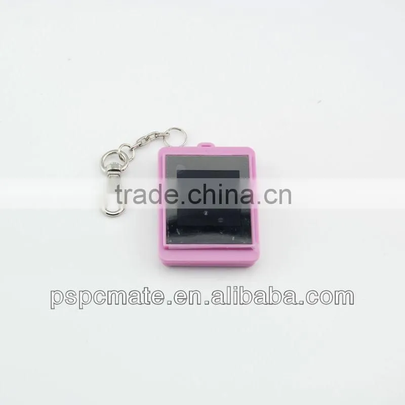 Pink color mini digital photo frame keyring