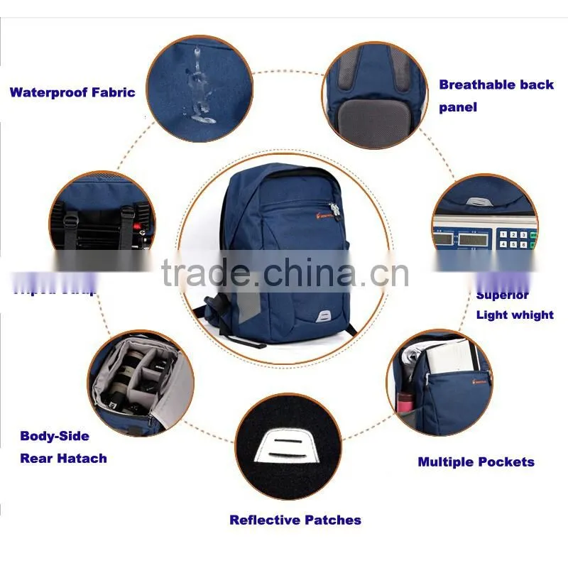 Zhongshan Professional original digital camera Rucksack, dslr, slr, laptop, tripod backpack