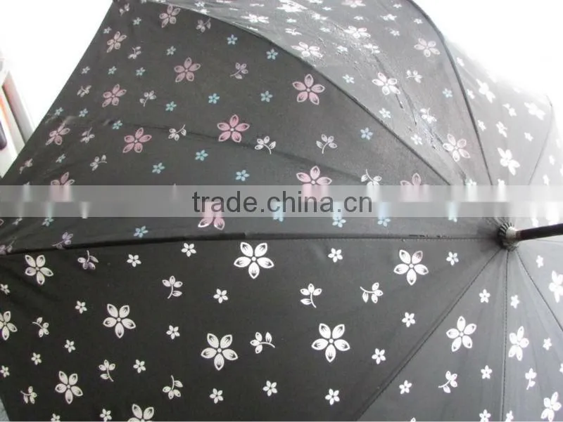 Promotional Colour Changing Magic Happy Umbrella