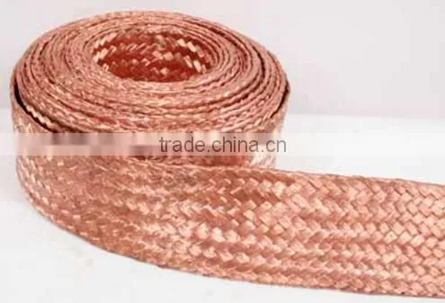 support high amps copper braided wire