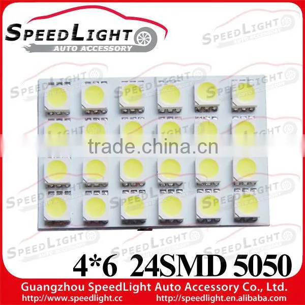 Factory Supply Super Brightness 12SMD 5050 With 3 Socket Bus Interior Light