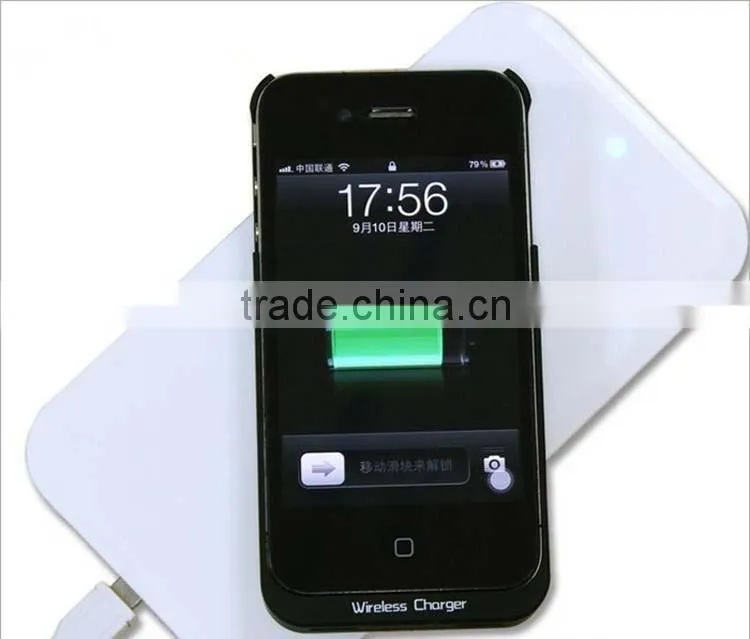 Qi Wireless Charging Pad +Receiver Kit For iPhone 6S 6+ 5 Samsung Galaxy S5 Note