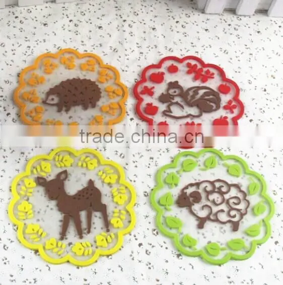 Heat Resistant Food Grade Silicone Coaster