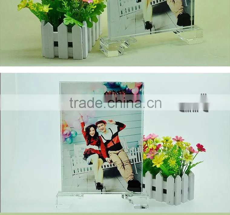 sublimation crystal photos frame at low price wholsale BSJ-28A