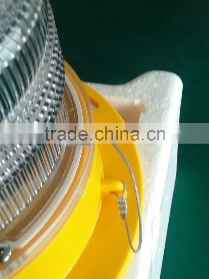 TY10S Solar powered aviation obstruction light/solar warning light/solar obstruction light