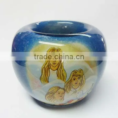 Glass Christmas ball/Hand painted ornamets