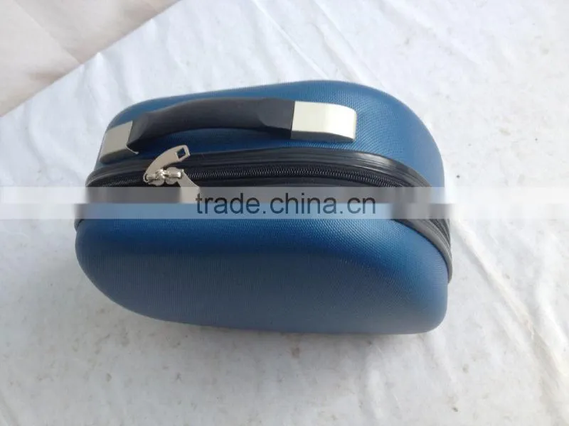2014 hot sale ABS travel cosmetic bag in blue