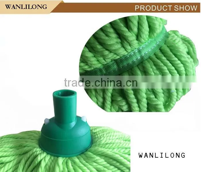E200G Magic swivel microfiber wet mopping clothes