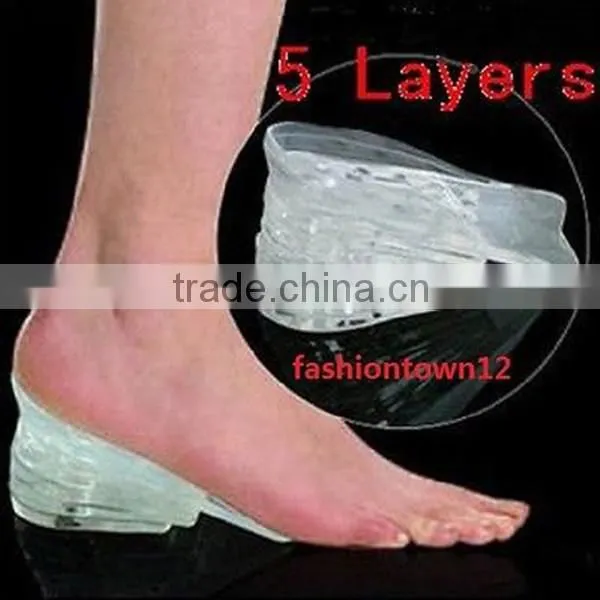 Silicone Function Shoe Insoles Clear Adhesive Gel Pads