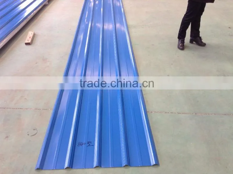profiled galvanized steel gi metal roofing and wall
