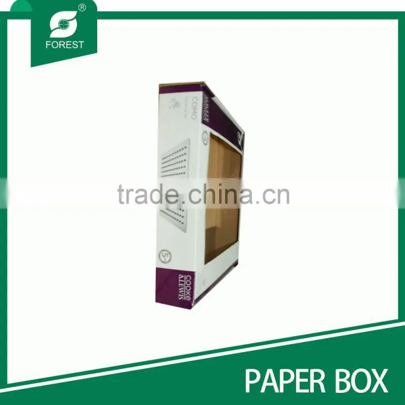Custom Corrugated box with PVC window