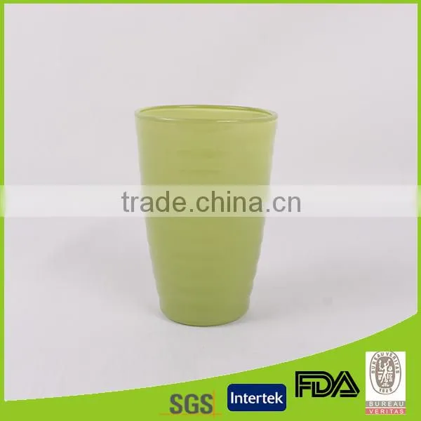 Hot Selling Colourful Glass Juice Mug