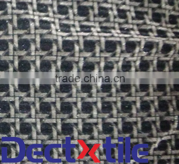 100%Polyester Embossed Flocking Knitted Fabric Roll For Sofa