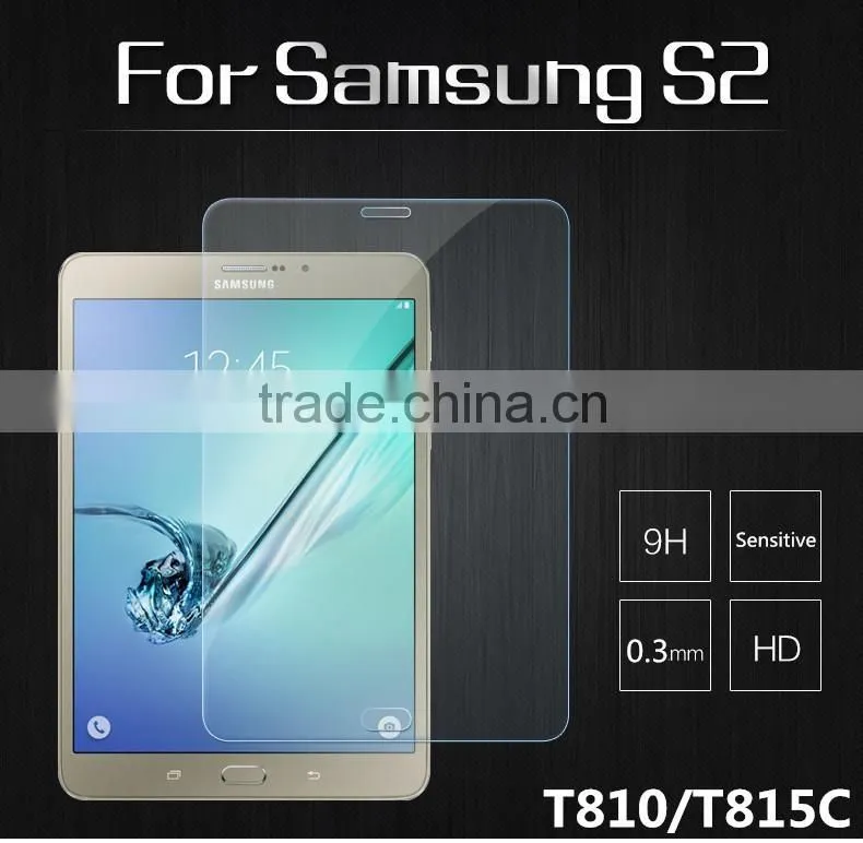 For Samsung Galaxy Tab S2 T710 T715 8.0 inches T810 T815C 9.7 inches Tempered Glass Explosion Proof Screen Protector Film