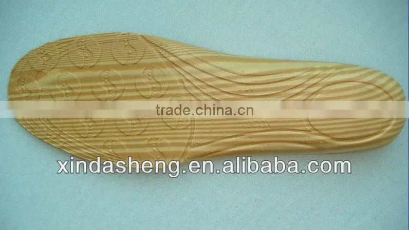 Full lenght EVA cork insole Antibacterial insoles