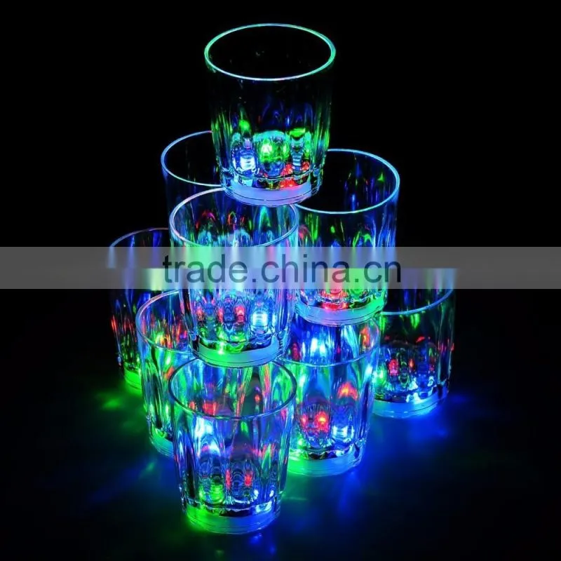custom led flashing cup led reflector cup flashing led plastic cup