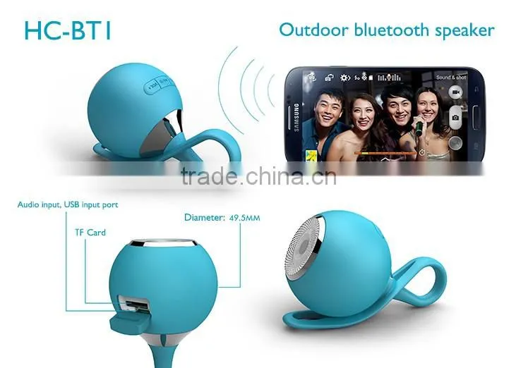 2016 New Arrival Portable bluetooth speaker waterproof k3 usb bluetooth speaker