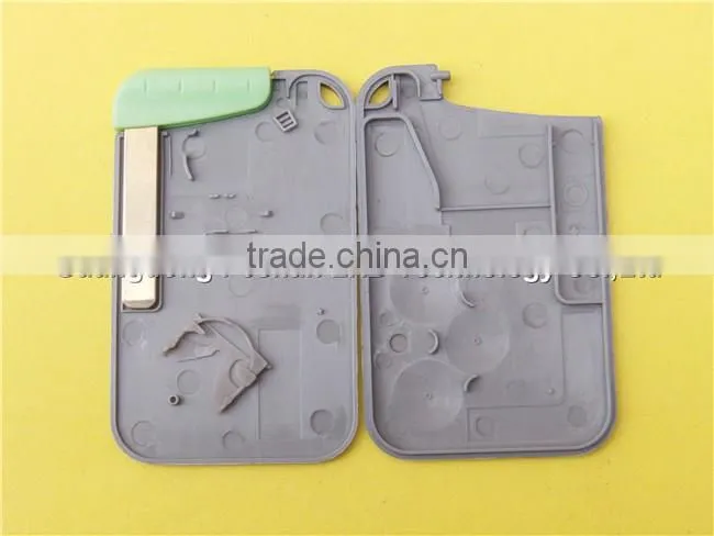 3 Button Renault Laguna Smart Card Key Blank with Light Button key renault card