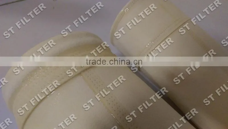 Zero leakage PPS with PTFE membrane filter bag ,filter bag for power plant