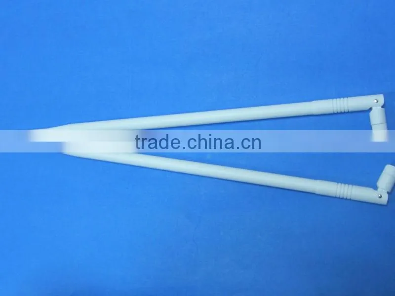ISO9001:2008 White Color Antenna 9dBi High Gain GSM Antenna Indoor 9dBi Rubber Antenna For 915MHz