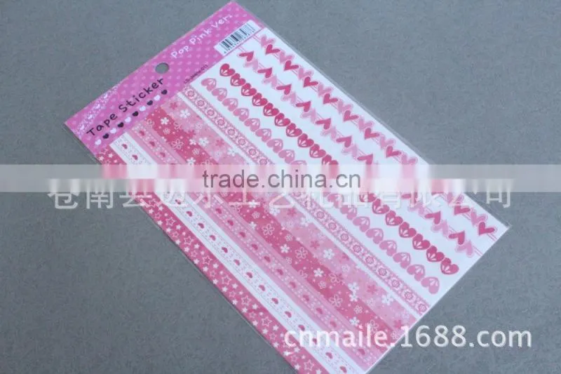 High quality Les Decoration Self-adhesive Lace Sticker