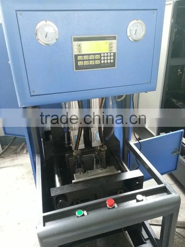 Plastic bottle blowing machine/ Semi-automatic bottle blow moulding machine/ PET bottle making machine