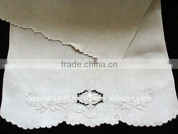 linen guest towel