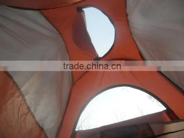 POP UP Tent Outdoor Toilet Watching Bird Tent Fishing Orange Beach Tent
