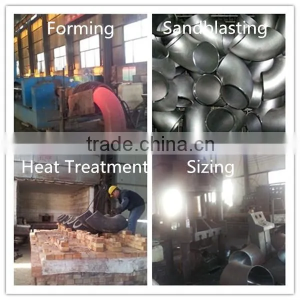 304 carbon/stainless steel lr/sr butt weld 180 degree elbow