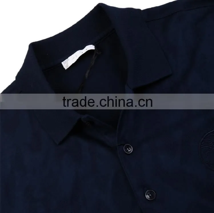 wholesale china Effulgal new design polo shirts mens pure cotton quick dry moisture transfer polo shirts