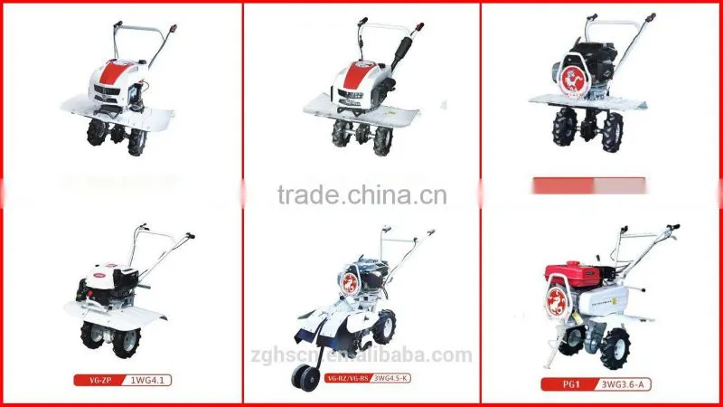 2WD 7hp gasoline tractor disc plow for sale small tractor