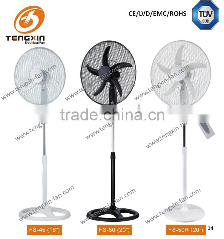 Hot sale TUV CE CB certified 12 inch plastic desk fan FT-30E