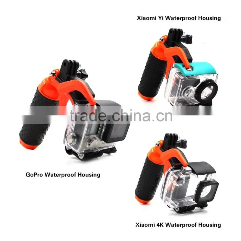 Telesin new released pistol trigger / shutter gun device for Go Pro dome port and floaty bobber