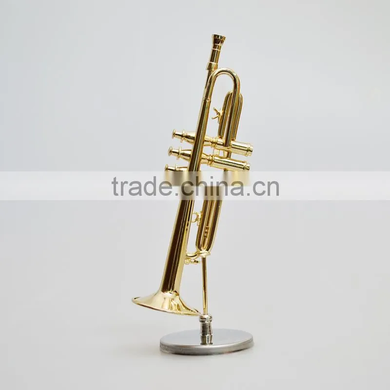 Gold and copper material maked gild mini soprano saxophone