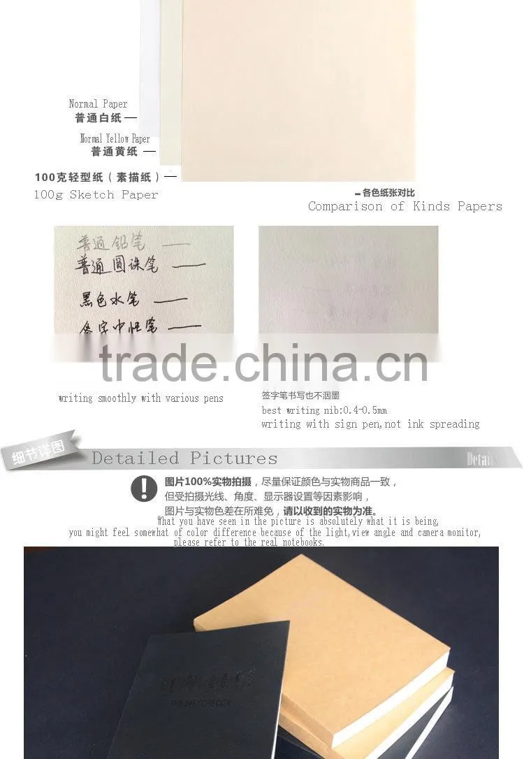 A5 Paperback Notepad Organizer Custom Sketch Notebook