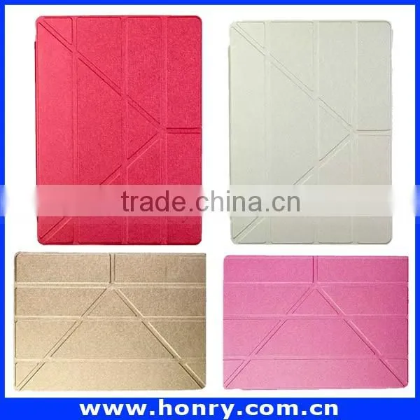 New arrival smart cover for iPad Pro with PC backside, for iPad Pro case
