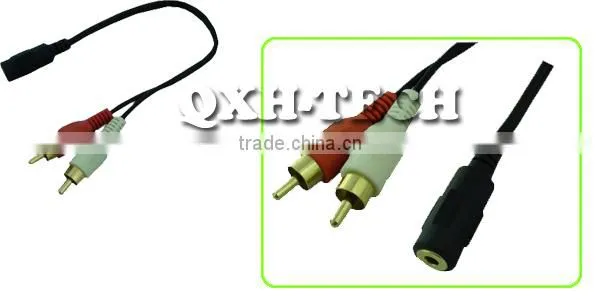 Rohs Certificated vedio av cable for Computer
