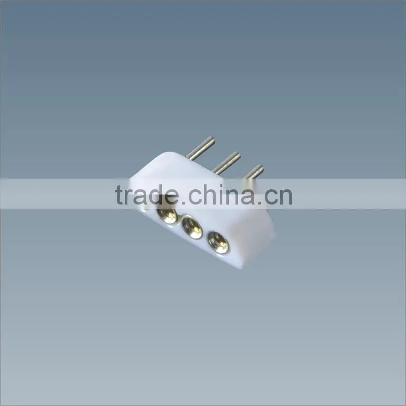 led female header pcb socket ,4 pin single color pcb led connector