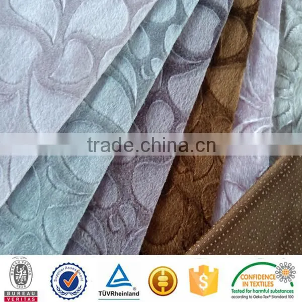 Turkey Tay tuyu anti-slip sofa cushion fabric velour for sofa cover