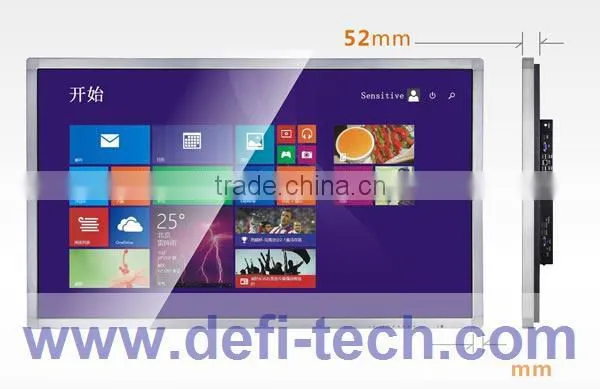 Hot sale 10 finger touch capacitive touch screen monitor