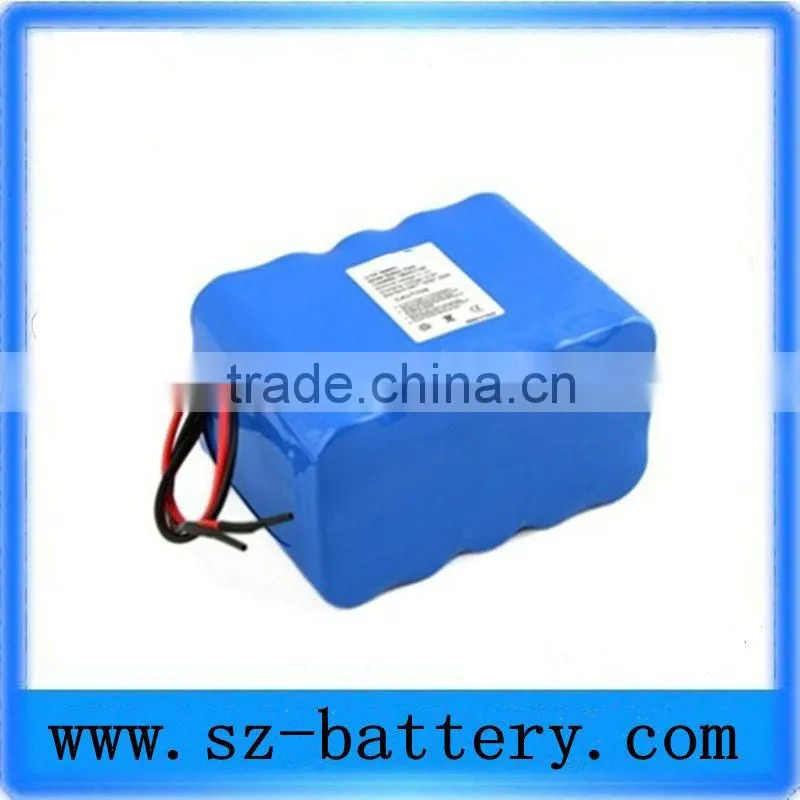 18650 rechargeable 10.8v li-ion battery pack