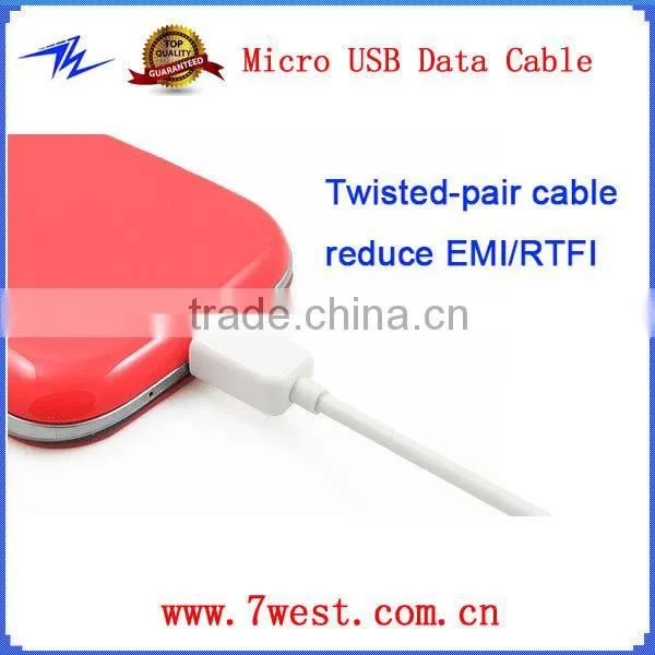 Manufacturer Custom Logo 3M 10ft Fast Charging Micro USB Cable With CE&ROHS