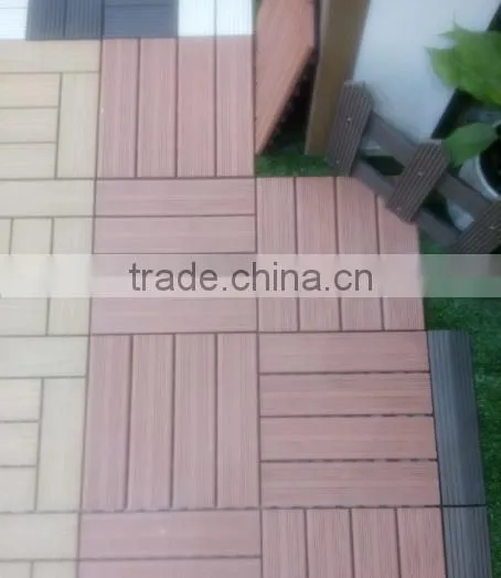 fence and yard Wood plastic flooring
