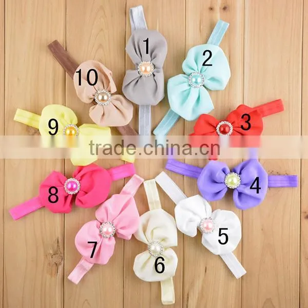 mix colors pearl for babies decorative children headbands