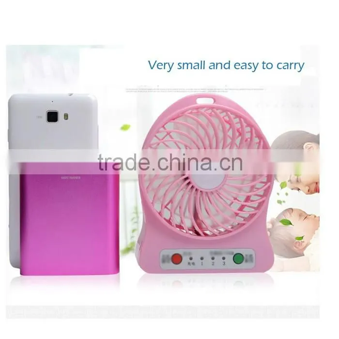 Promotional items handheld pocket toy fan, electrical table fan