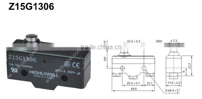 Z15G1306 micro switch smd