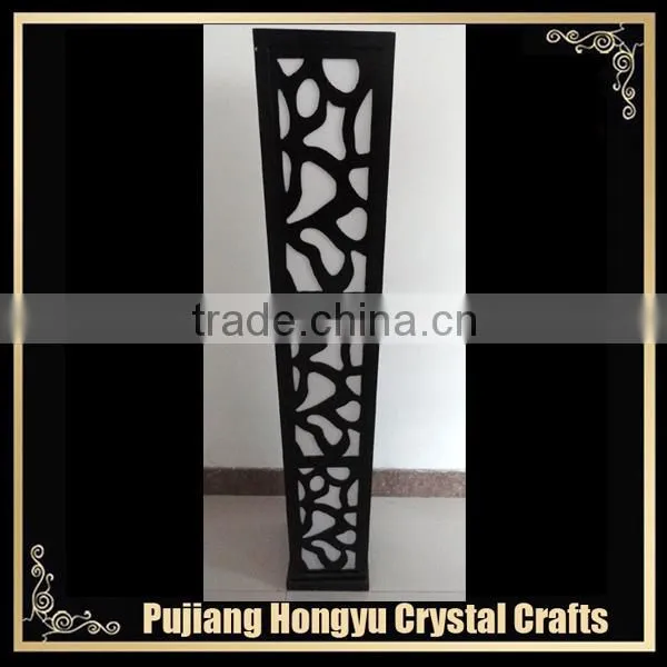 natural wood floor lamp
